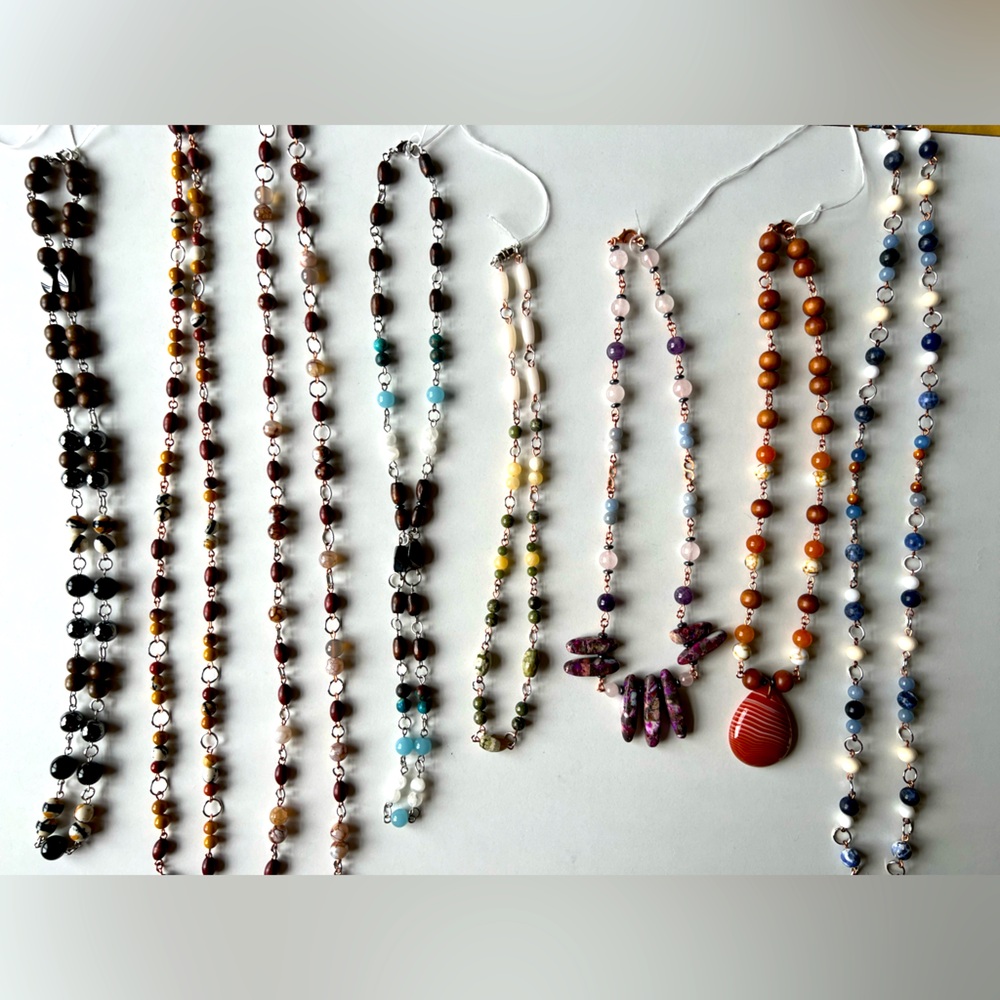 Handmade Multicolor Beaded Necklaces by JILpeaces